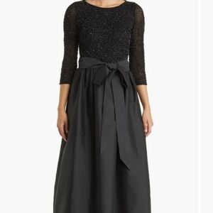 Pisarro Nights Black High-Low Skirt